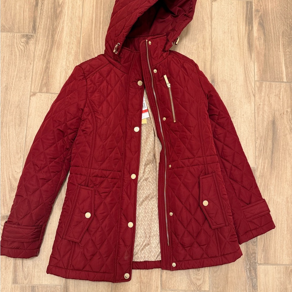 NWT Michael Kors Quilted Puffer Jacket